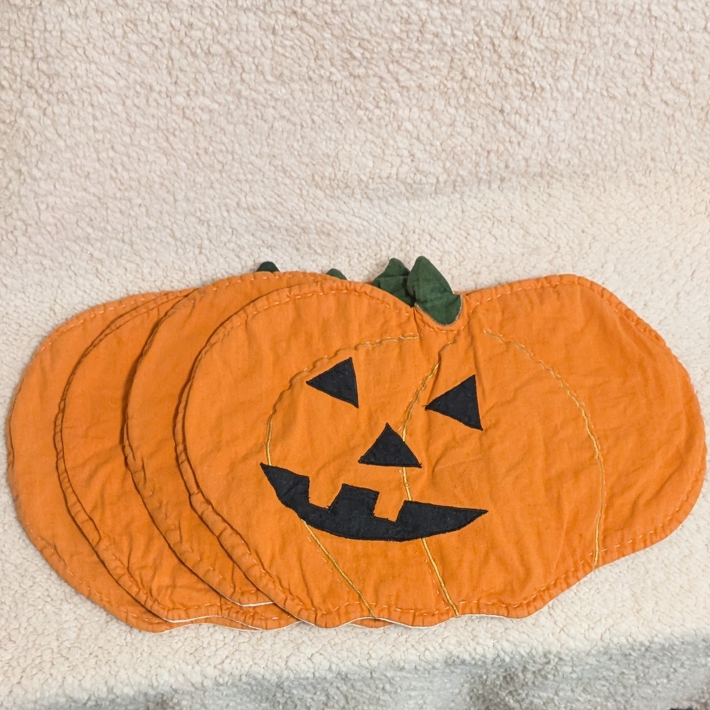 Pumpkin placemats